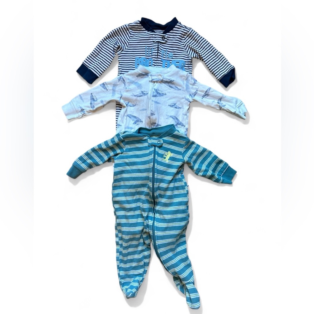 Bundle of Footies size 3-6 month